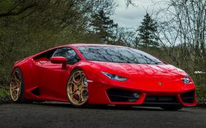 Lamborghini Huracan LP610-4 Rosso Mars on ADV.1 Wheels (ADV05C M.V2 CS) 2018 года